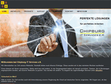Tablet Screenshot of chipburg.com